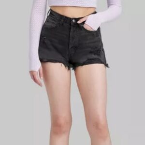 Women's High Rise EasyRigid Cutoff Jean Shorts